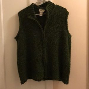 Cold water green vest